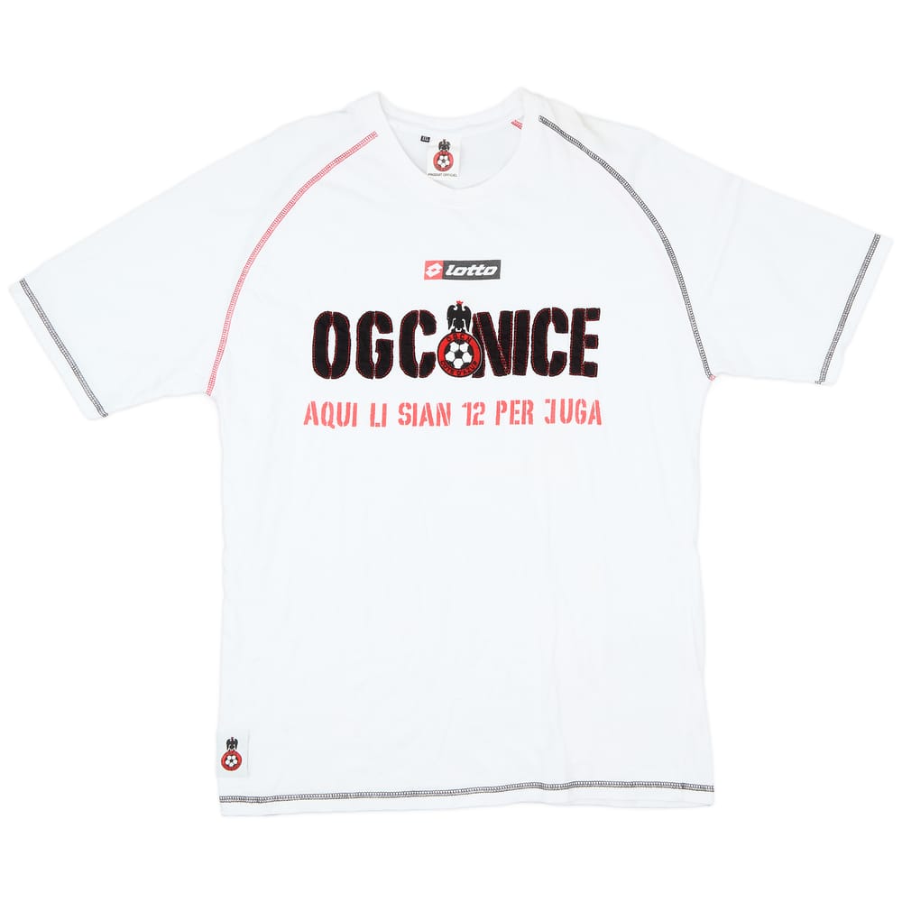 2007-08 Nice Lotto Graphic Tee - 8/10 - (XXL)