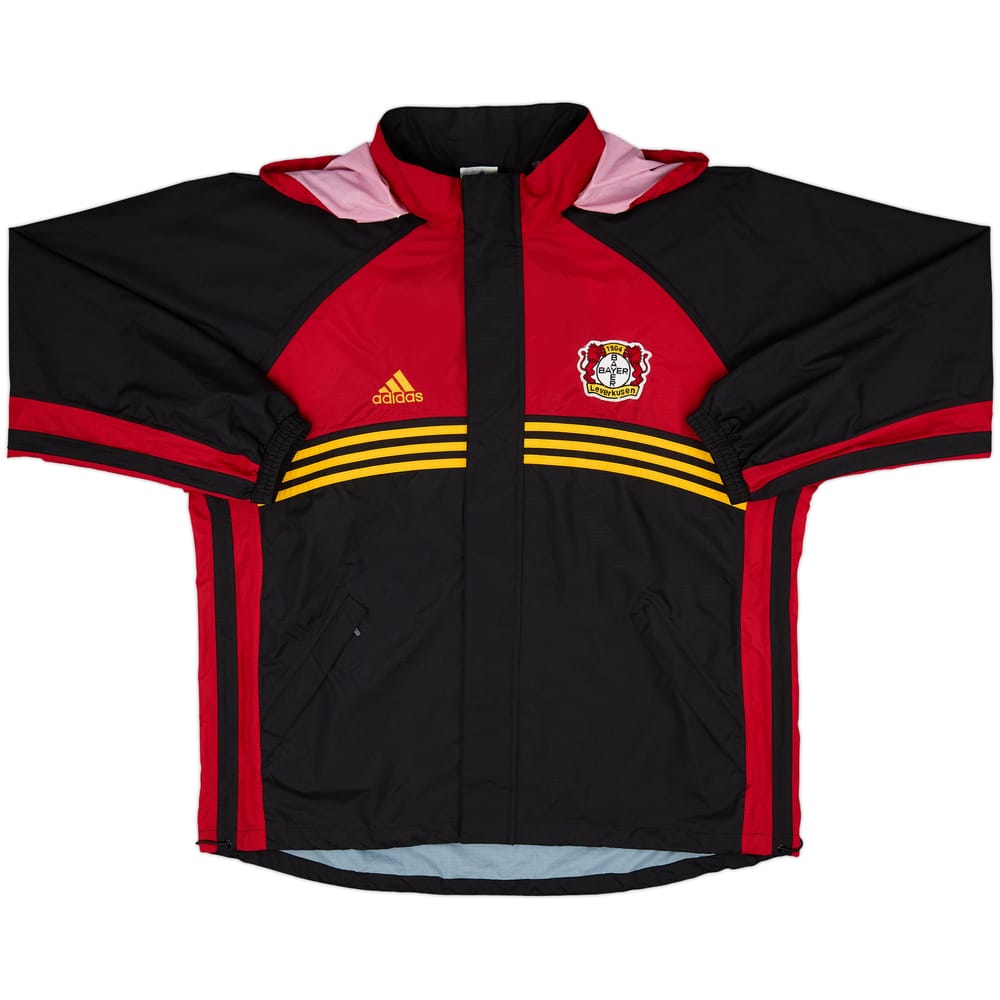 1998-99 Bayer Leverkusen adidas Hooded Rain Jacket - 8/10 - (XL)