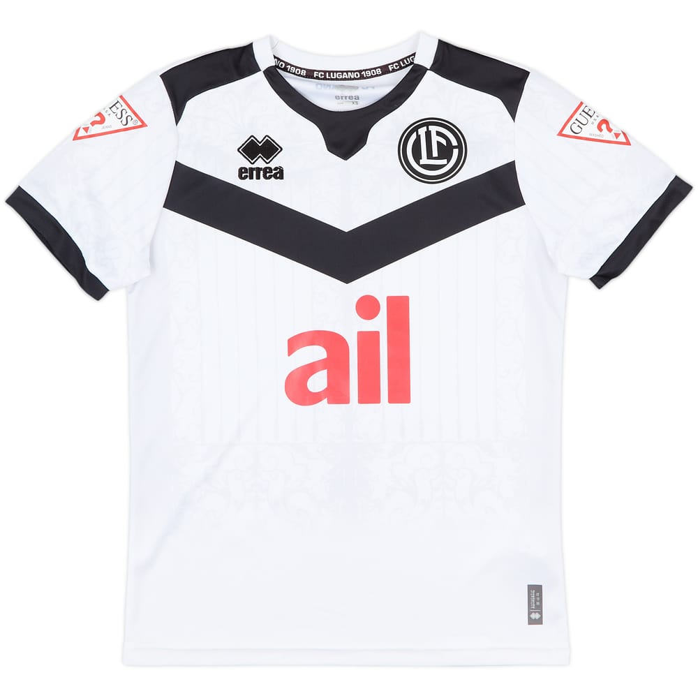 2022-23 Lugano Away Shirt #4 - 10/10 - (XS)