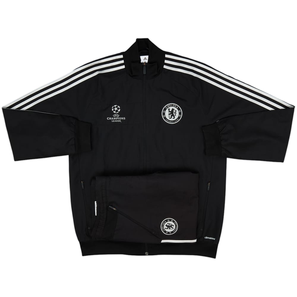 2013-14 Chelsea CL adidas Full Tracksuit - 6/10 - (M/L)