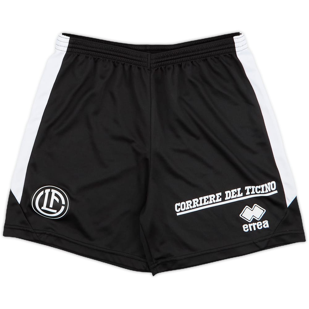 2022-23 FC Lugano Home Shorts - 9/10 - (XS)