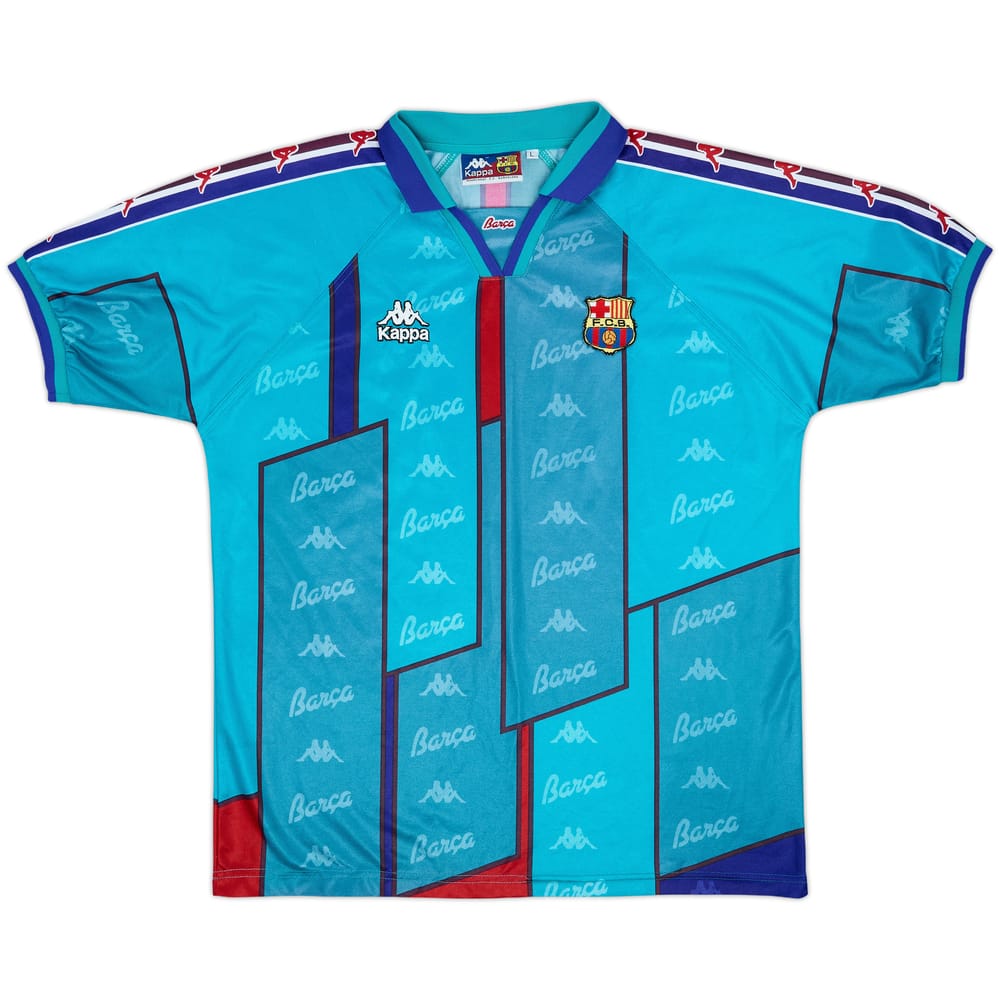 1995-97 Barcelona Away Shirt - 9/10 - (L)