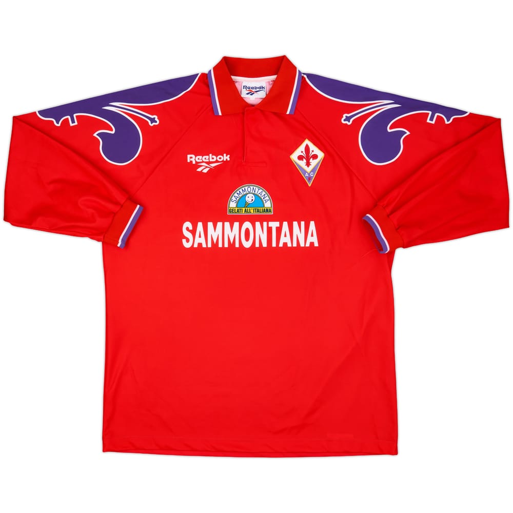 1995-97 Fiorentina Third L/S Shirt - 8/10 - (XL)