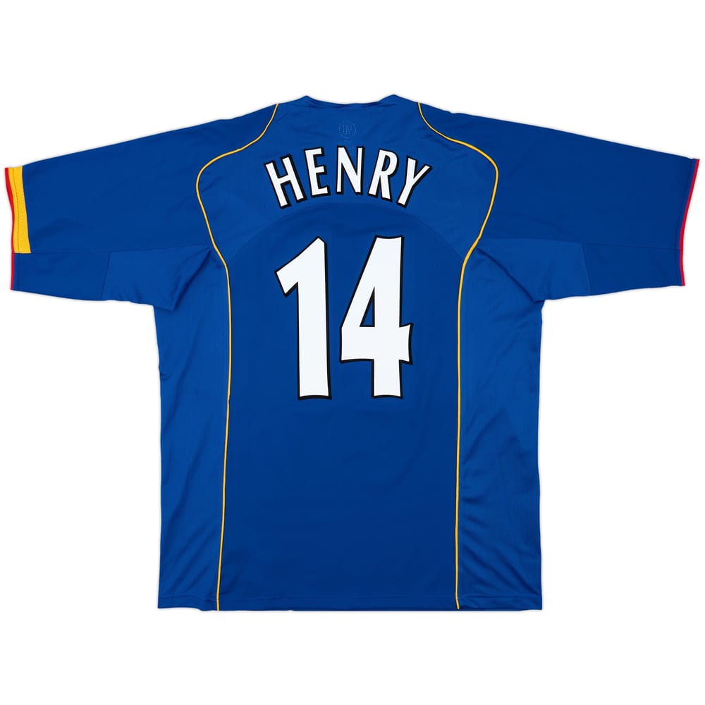 2004-06 Arsenal Away Shirt Henry #14 - 8/10 - (XL)
