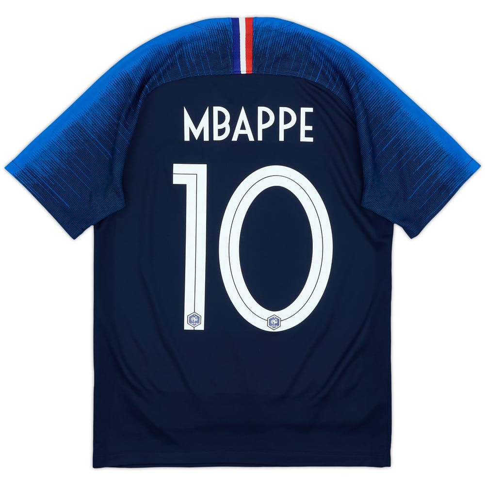 2018 France Home Shirt Mbappe #10 - 7/10 - (S)