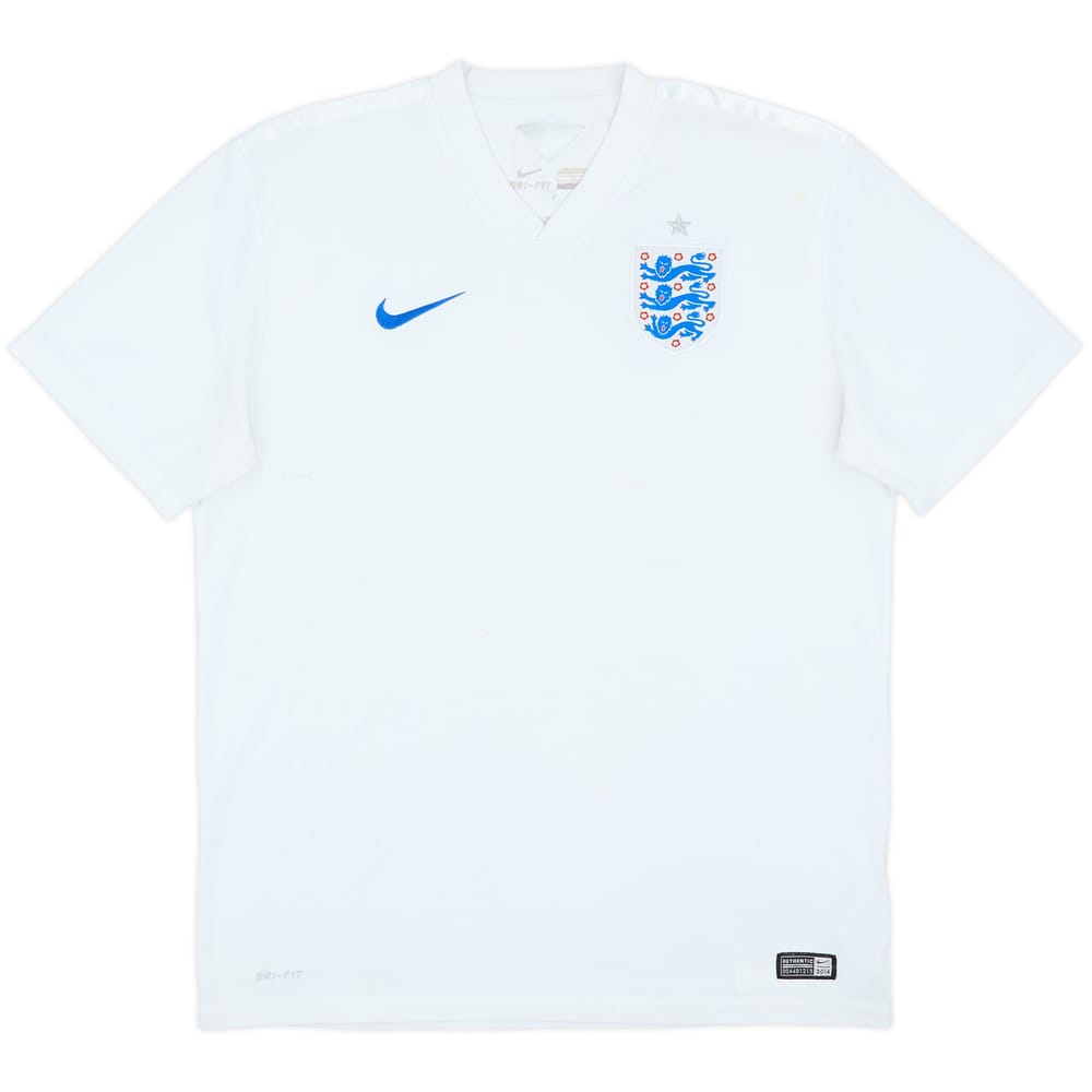 2014-15 England Home Shirt - 4/10 - (L)
