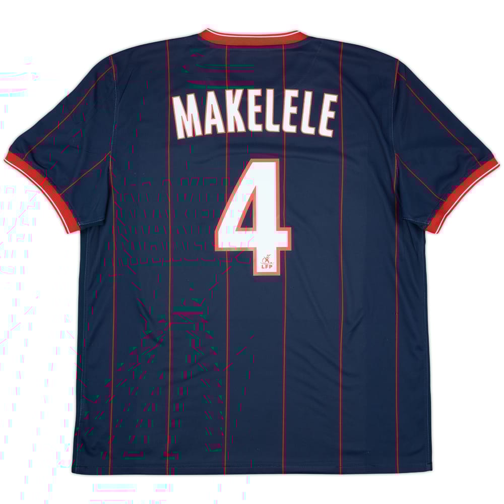 2009-10 Paris Saint-Germain Home Shirt Makelele #4 - 5/10 - (XL)