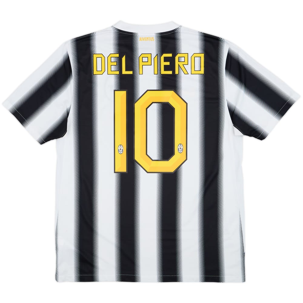 2011-12 Juventus Home Shirt Del Piero #10 - 8/10 - (L)