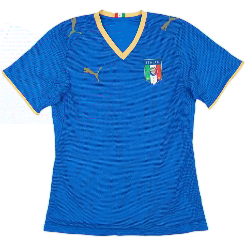 2007-08 Italy Home Shirt - 9/10 - (L.Boys)