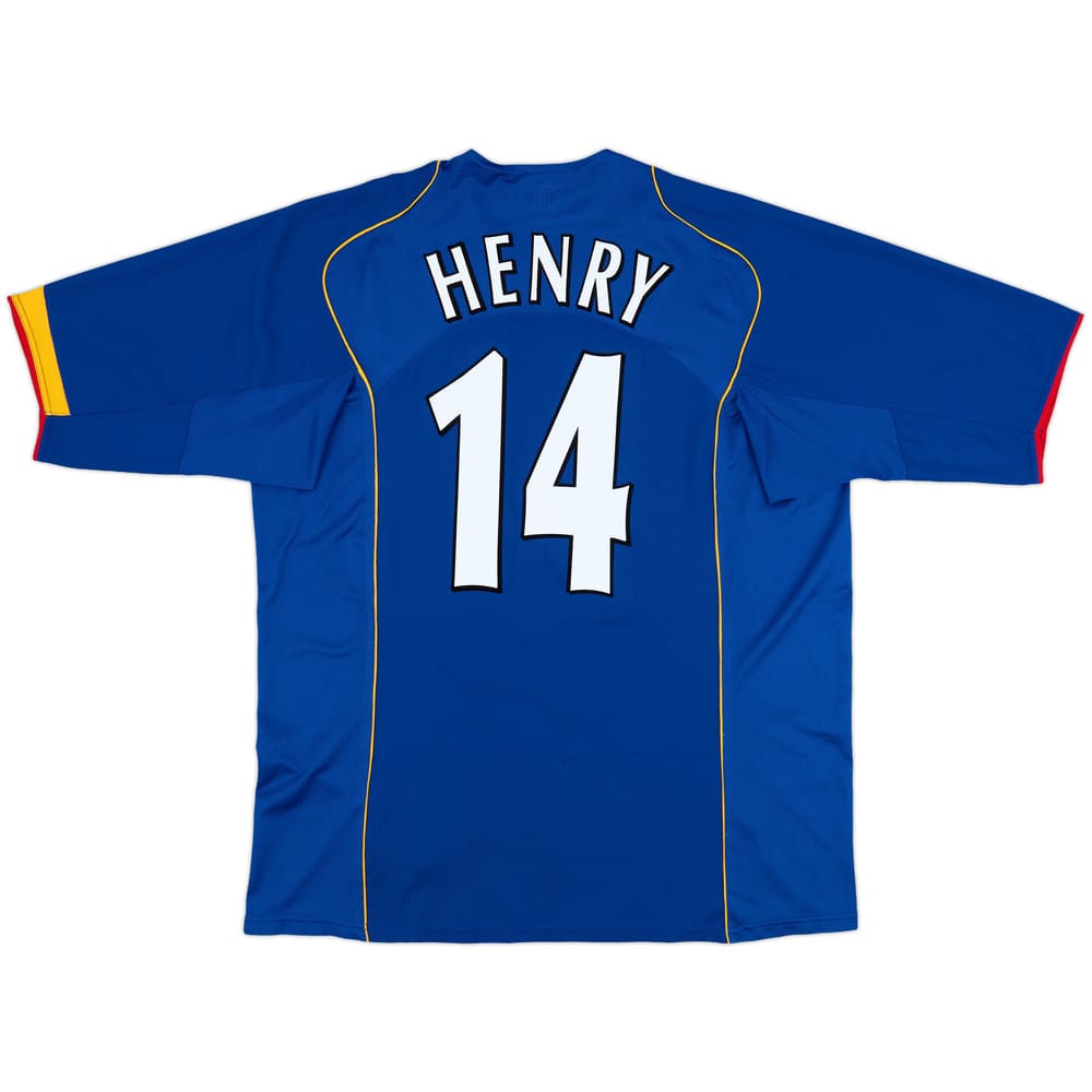2004-06 Arsenal Away Shirt Henry #14 - 9/10 - (XXL)