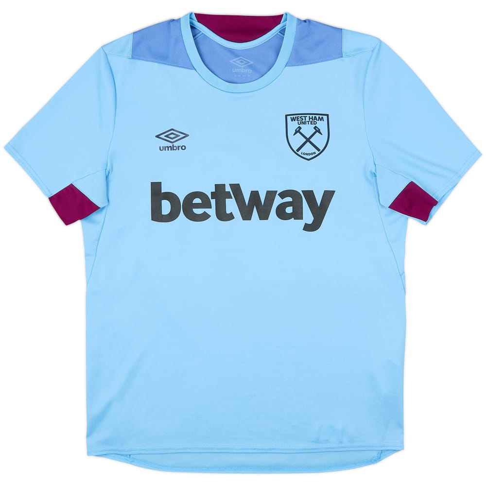 2019-20 West Ham Umbro Training Shirt - 9/10 - (L)