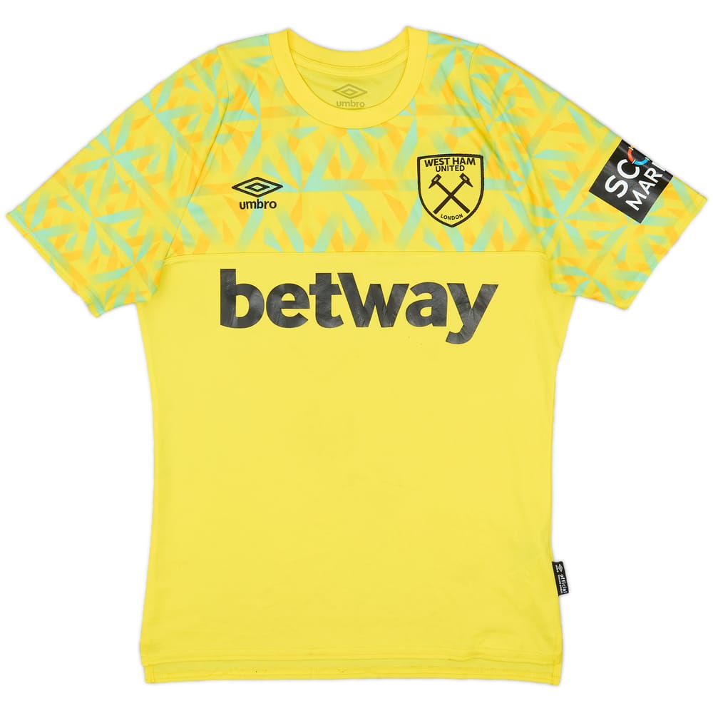 2022-23 West Ham S/S GK Shirt - 7/10 - (S)