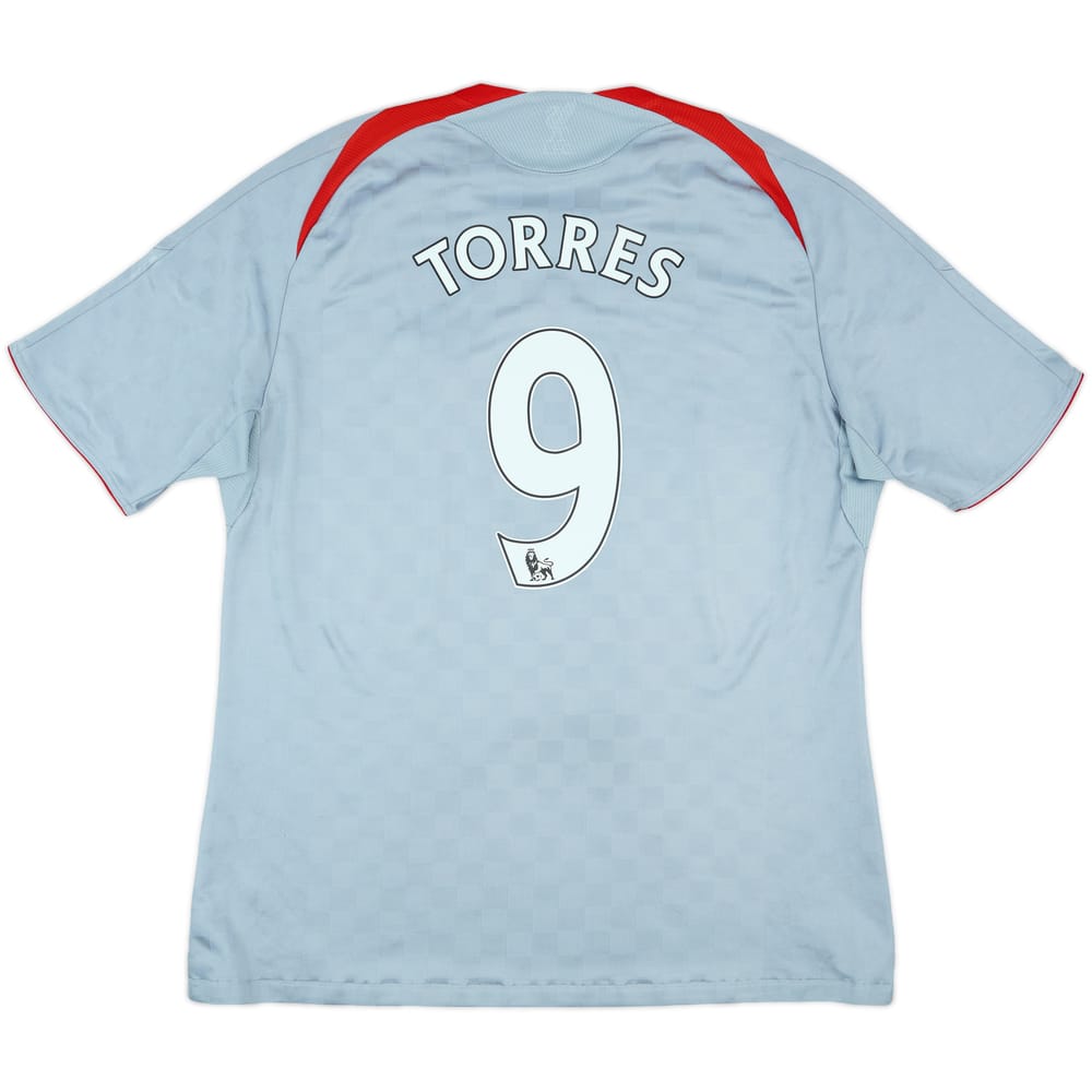 2008-09 Liverpool Away Shirt Torres #9 - 6/10 - (XL)