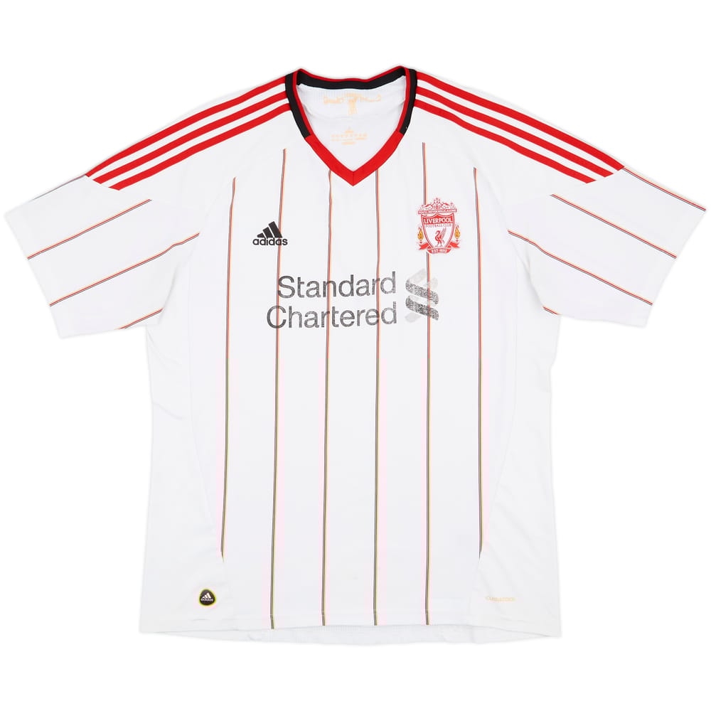 2010-11 Liverpool Away Shirt - 4/10 - (XL)