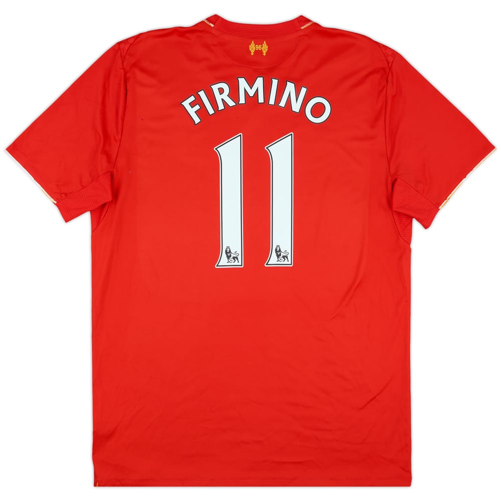 2015-16 Liverpool Home Shirt Firmino #11 - 5/10 - (XL)