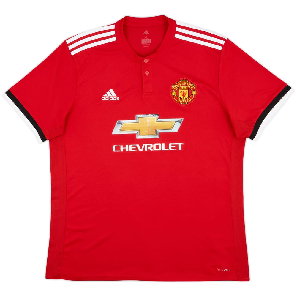 2017-18 Manchester United Home Shirt - 5/10 - (XL)