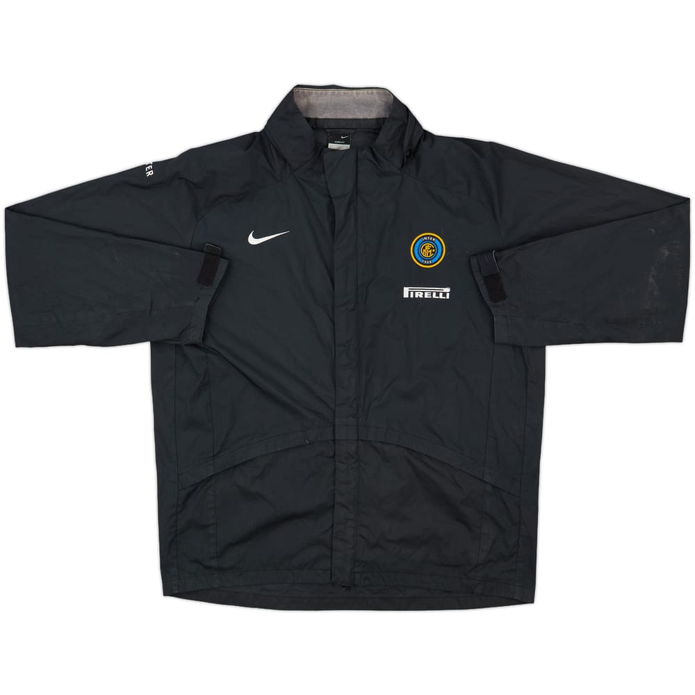 2006-07 Inter Milan Nike Hooded Rain Jacket - 6/10 - (M)