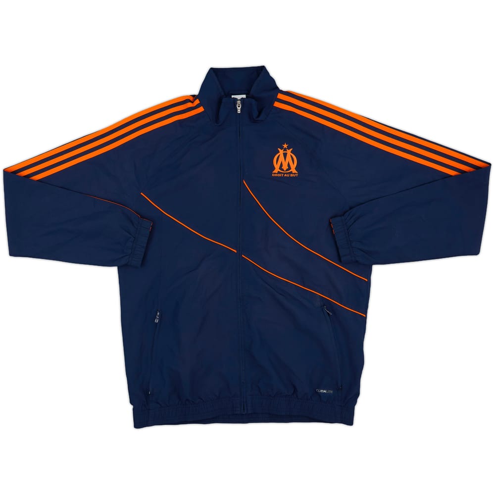 2013-14 Olympique Marseille adidas Track Jacket - 8/10 - (L)