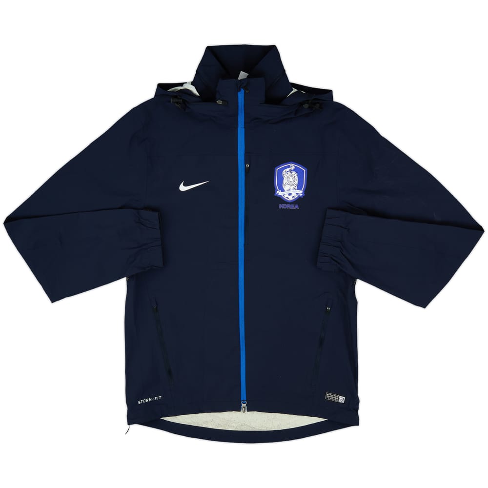2014-15 South Korea Nike Storm-Fit Hooded Rain Jacket - 8/10 - (S)
