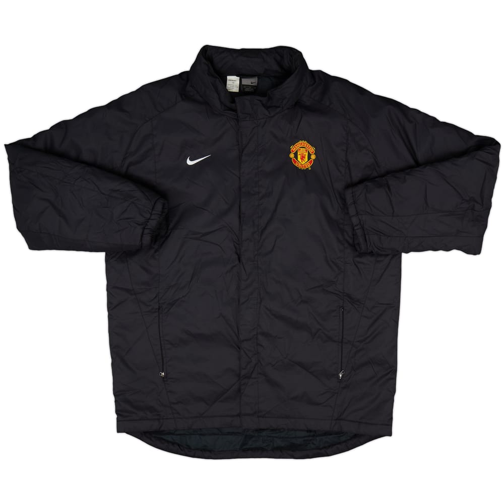 2003-04 Manchester United Nike Padded Bench Coat - 8/10 - (M)