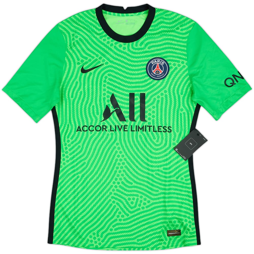 2020-21 Paris Saint-Germain Authentic GK S/S Shirt (M)