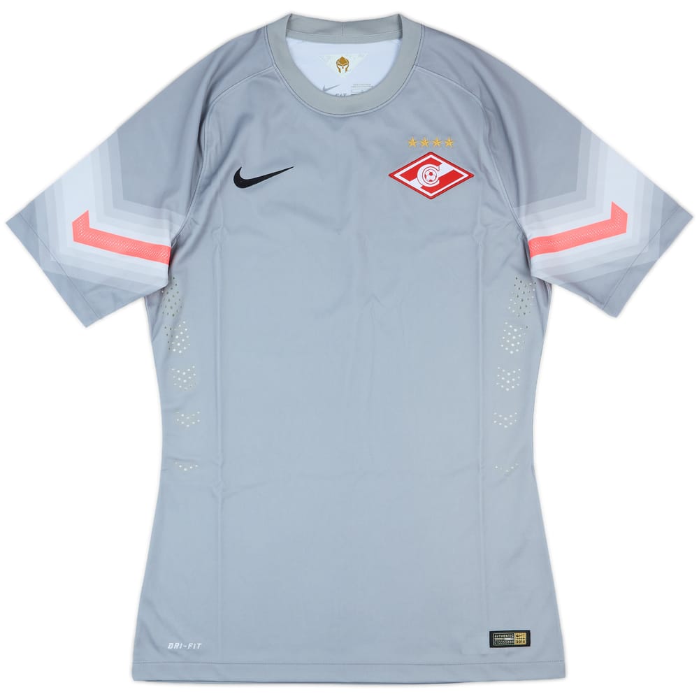 2014-15 Spartak Moscow Player Issue GK S/S Shirt - 8/10 - (M)