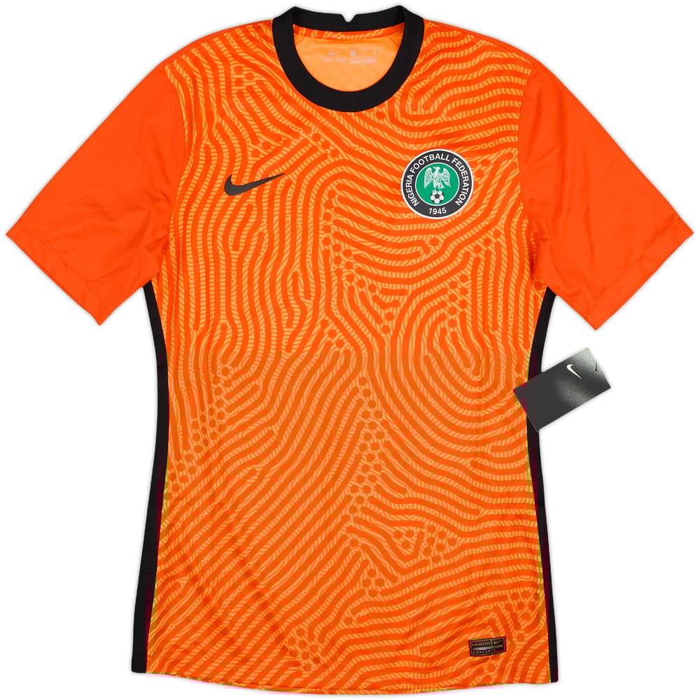 2020-21 Nigeria GK Authentic S/S Shirt (M)