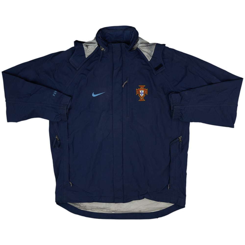 2004-06 Portugal Nike Hooded Rain Jacket - 8/10 - (L)