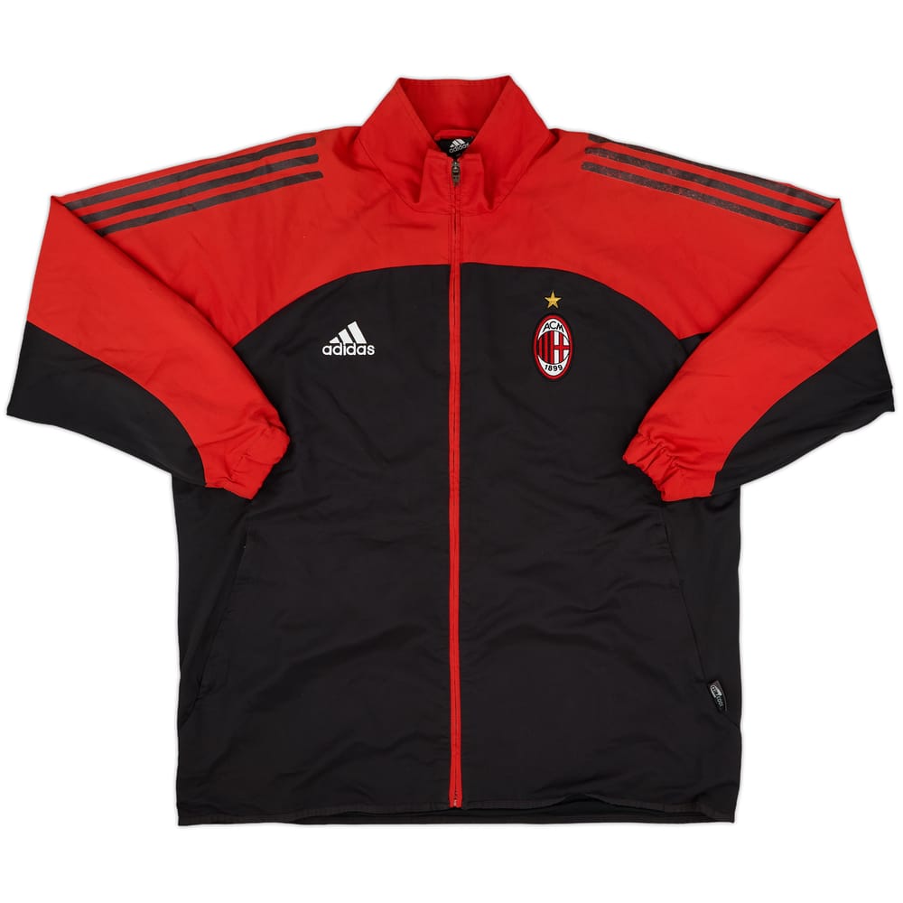 2002-03 AC Milan adidas Track Jacket - 7/10 - (L)