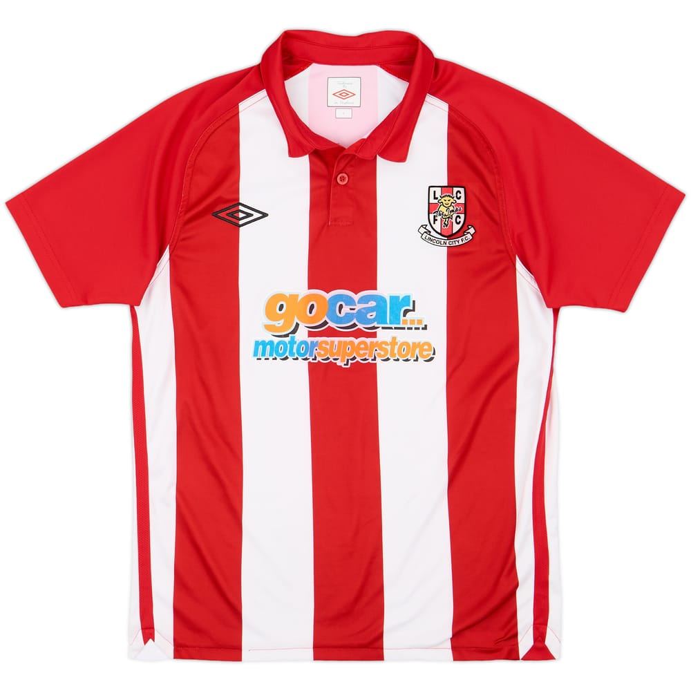2010-11 Lincoln City Home Shirt - 8/10 - (S)