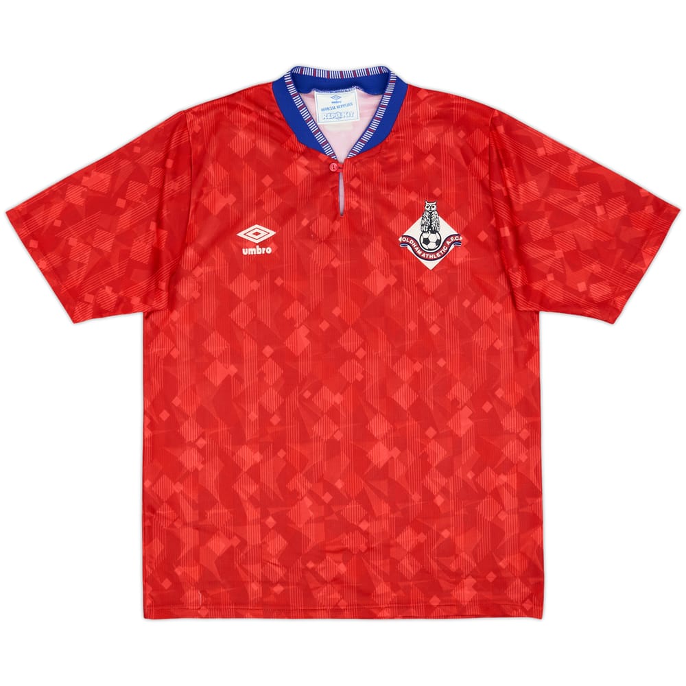 1989-91 Oldham Away Shirt - 8/10 - (L)
