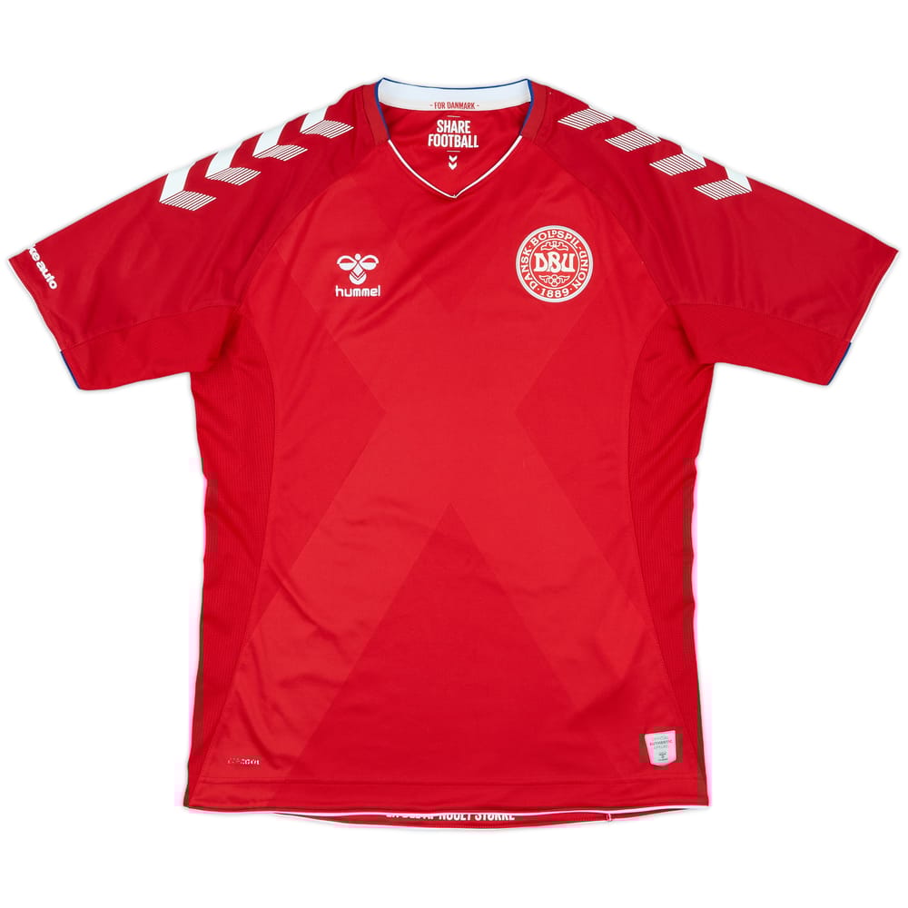 2018-19 Denmark Home Shirt Eriksen #10 - 10/10 - (M)
