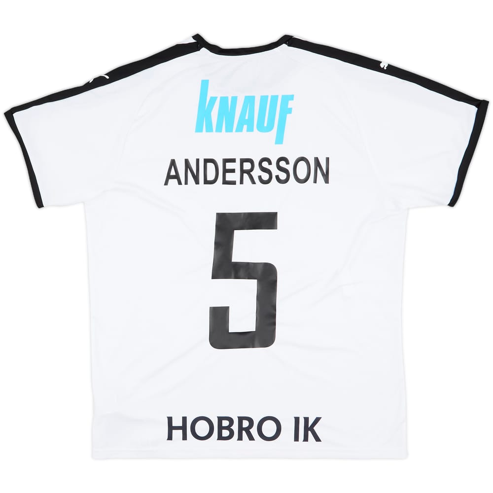 2020-21 Hobro IK Away Shirt Andersson #5 - 9/10 - (L)