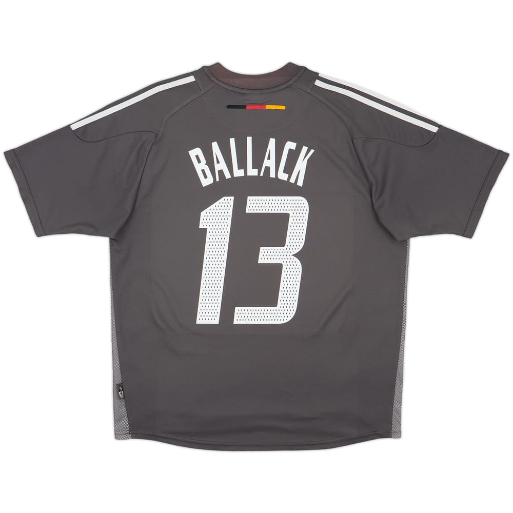 2002-04 Germany Away Shirt Ballack #13 - 9/10 - (XL)