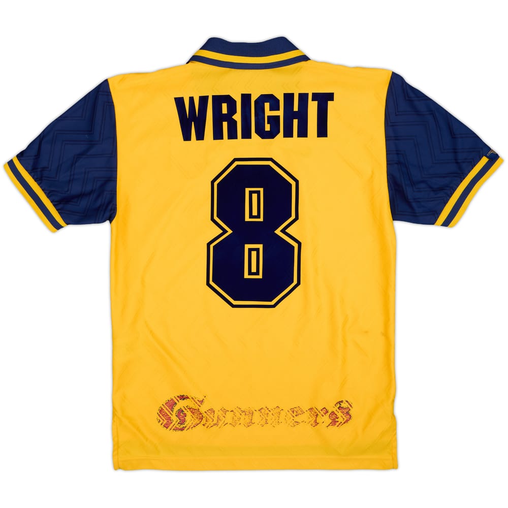 1996-97 Arsenal Away Shirt Wright #8 - 7/10 - (S)