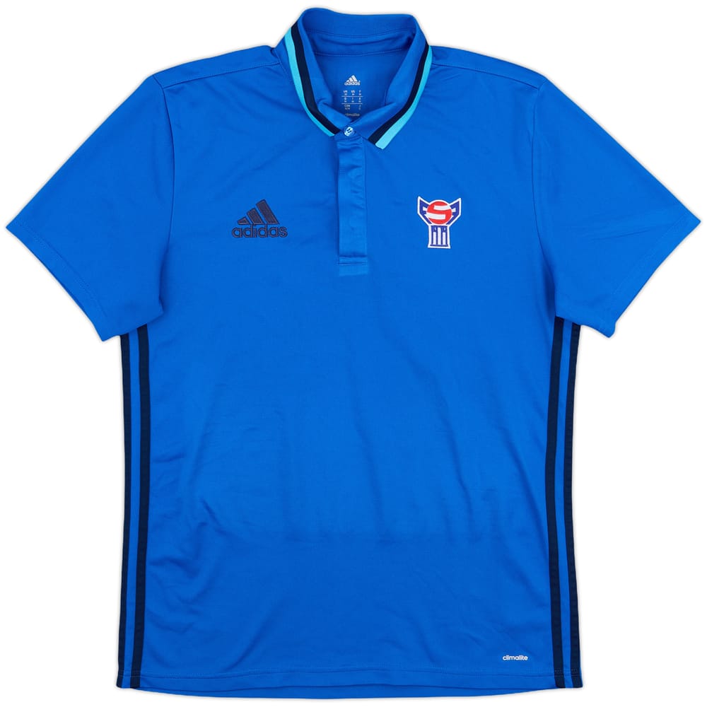 2016 Faroe Islands adidas Polo Shirt - 9/10 - (M)