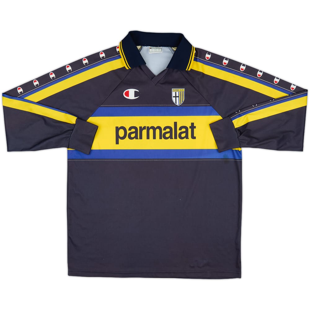 1999-00 Parma Basic Away L/S Shirt - 5/10 - (L)