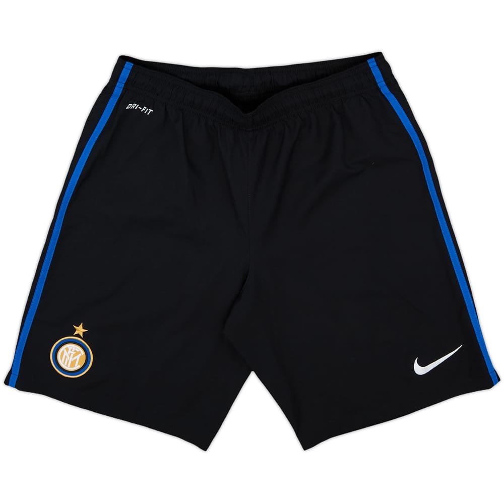 2014-15 Inter Milan Home Shorts - 9/10 - (M)