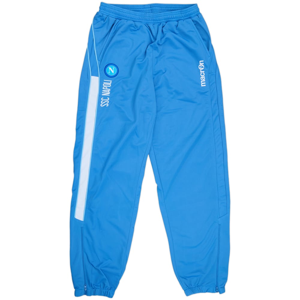 2011-12 Napoli Macron Track Pants/Bottoms - 9/10 - (M)