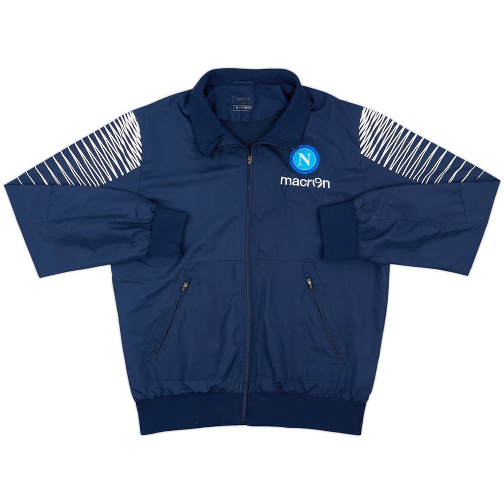 2014-15 Napoli Macron Track Jacket - 3/10 - (L)