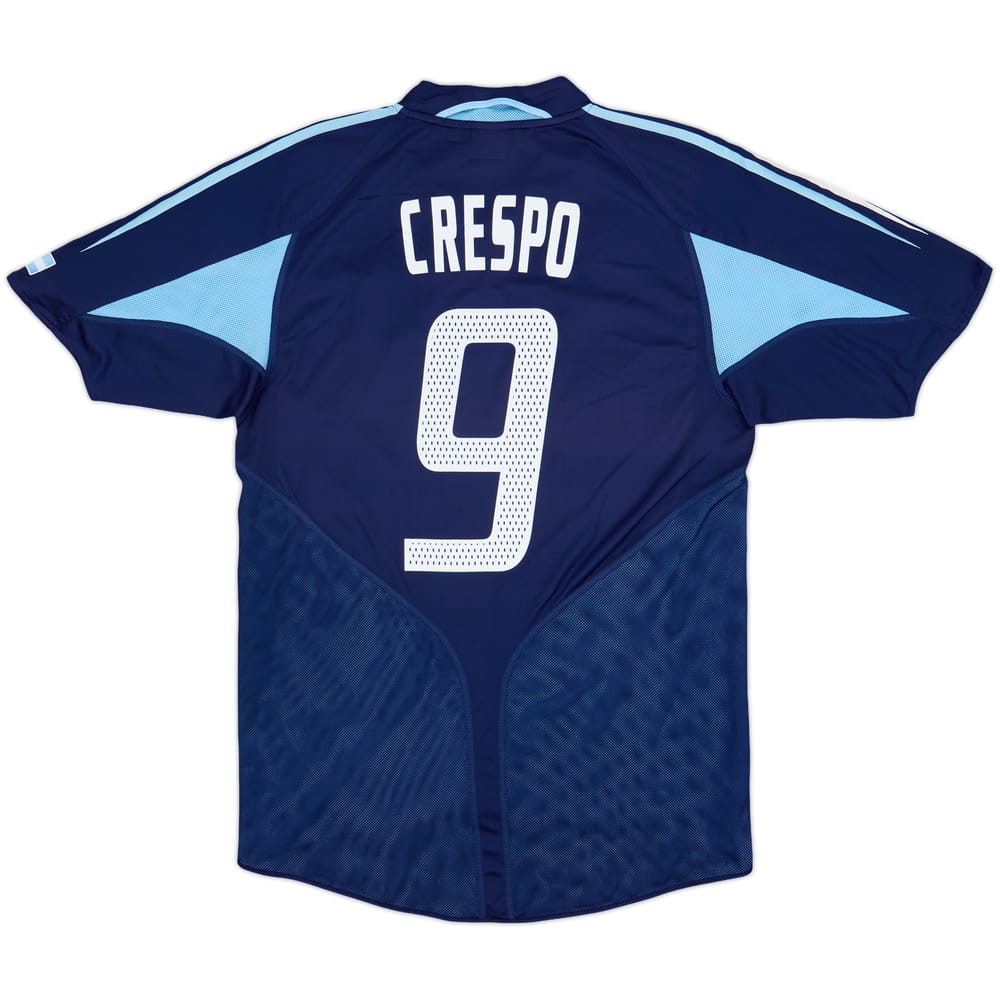 2004-05 Argentina Away Shirt Crespo #9 - 9/10 - (M)