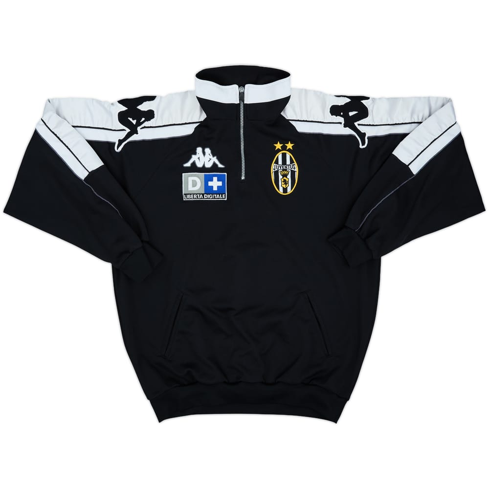 1998-99 Juventus Kappa 1/4 Zip Drill Top - 8/10 - (XL)