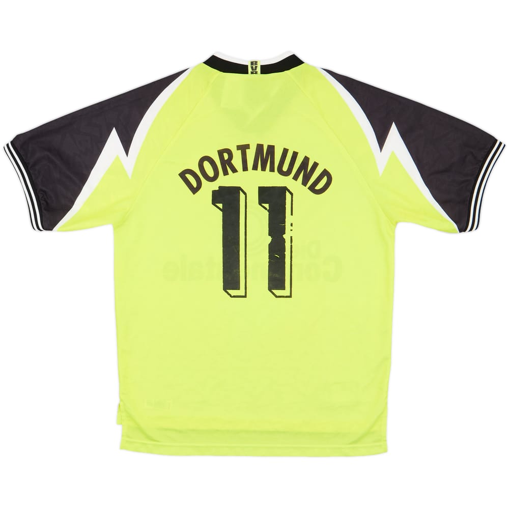 1995-96 Borussia Dortmund Home Shirt #11 - 6/10 - (L)