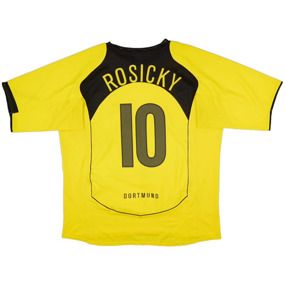2004-05 Borussia Dortmund Home Shirt Rosicky #10 - 6/10 - (XXL)
