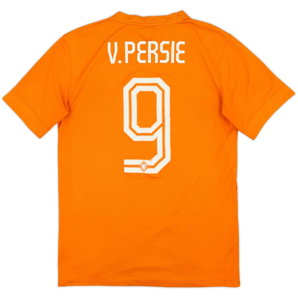 2014-15 Netherlands Home Shirt V.Persie #9 - 6/10 - (S)