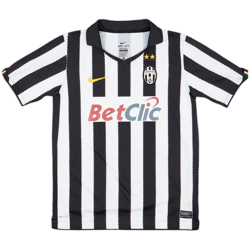 2010-11 Juventus Home Shirt - 9/10 - (XL.Boys)