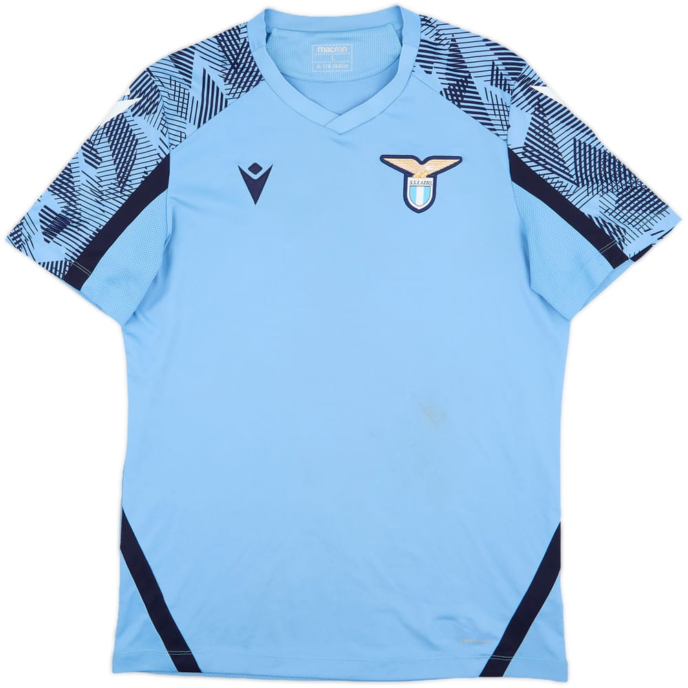 2021-22 Lazio Macron Training Shirt - 7/10 - (L)