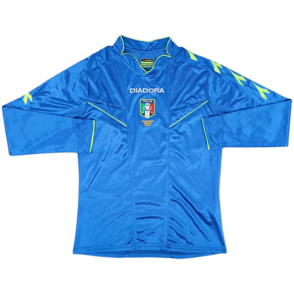 2000s Italy Diadora Referee L/S Shirt - 9/10 - (S)