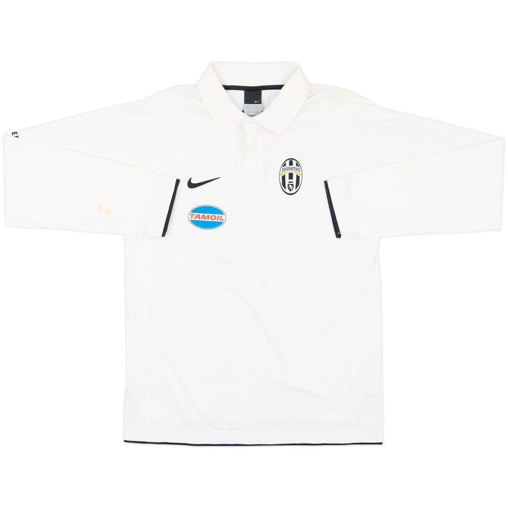 2005-06 Juventus Nike Polo L/S Shirt - 7/10 - (M)