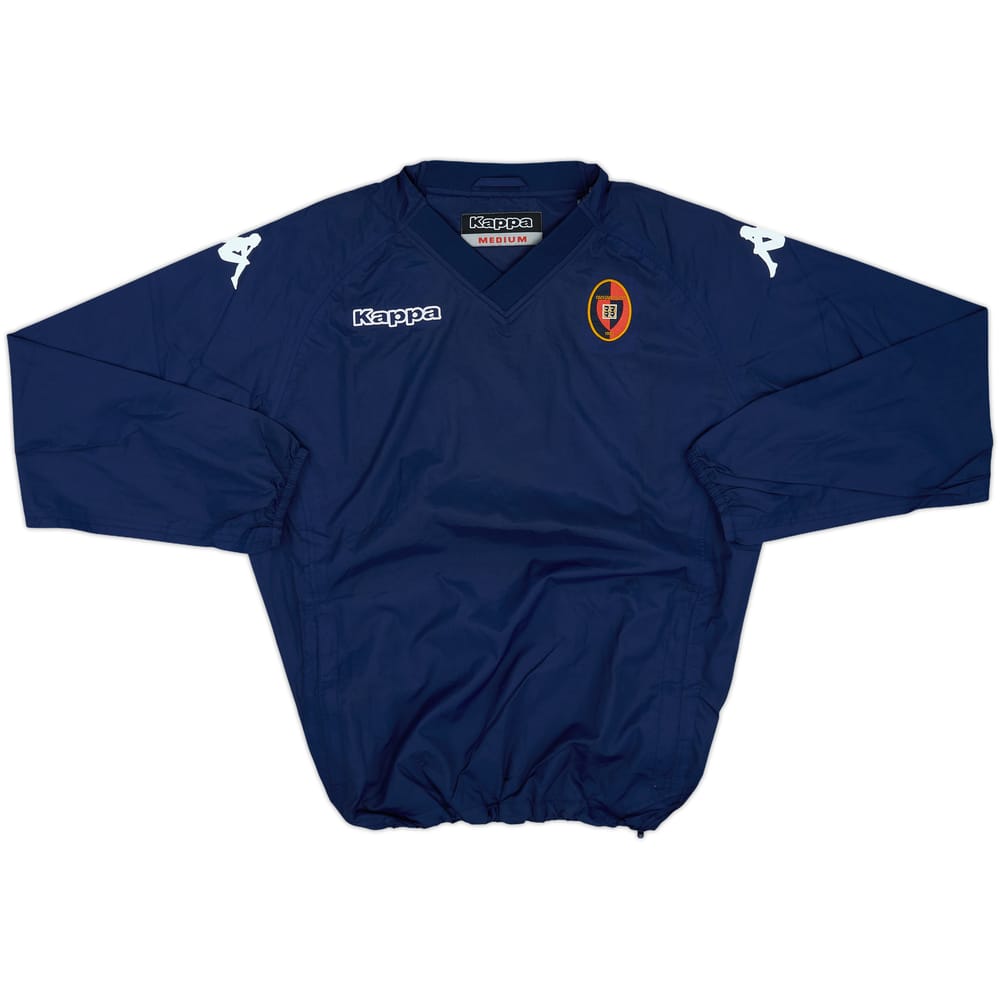 2014-15 Cagliari Kappa Sweat Top - 8/10 - (M)